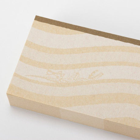 Strata Lines Memo Block / Marumo Printing Stationery - bungu