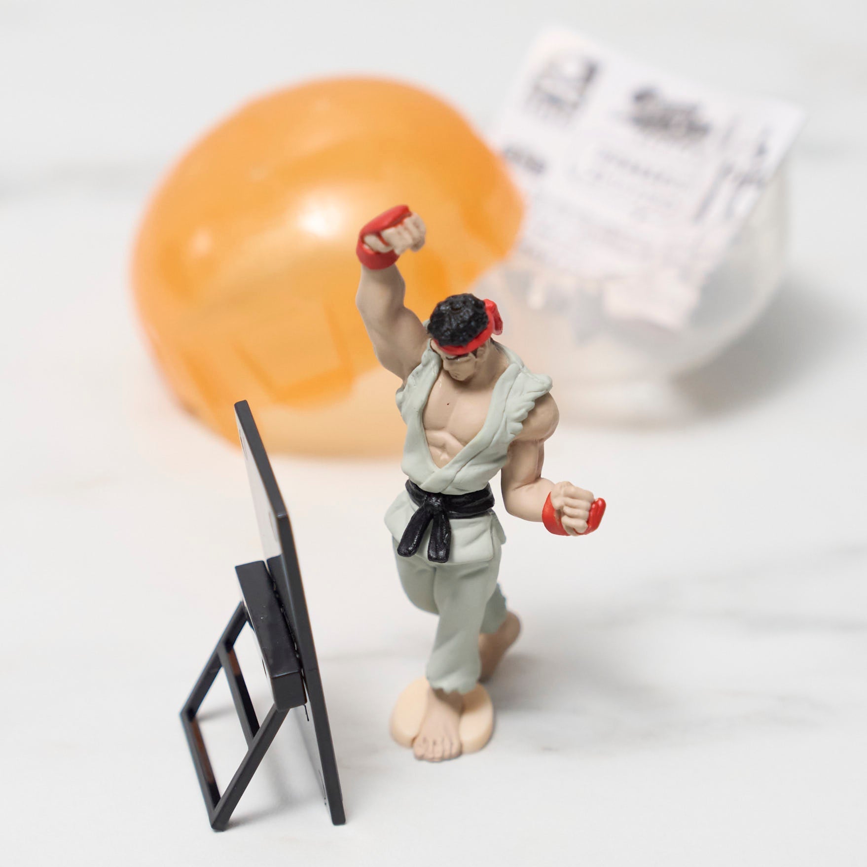 Street Fighter Mirror Pose Gacha Capsule - bungu