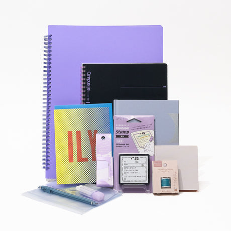 [Studio Clearance] Midnight Violet Stationery Bundle - bungu