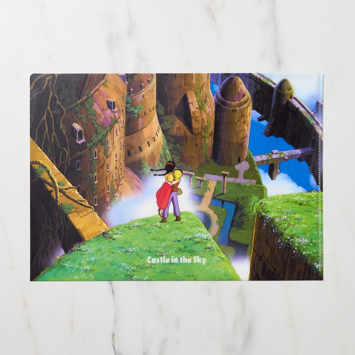 Studio Ghibli "Castle in the Sky" Scenes A4 Clear File Folder / Movic - bungu