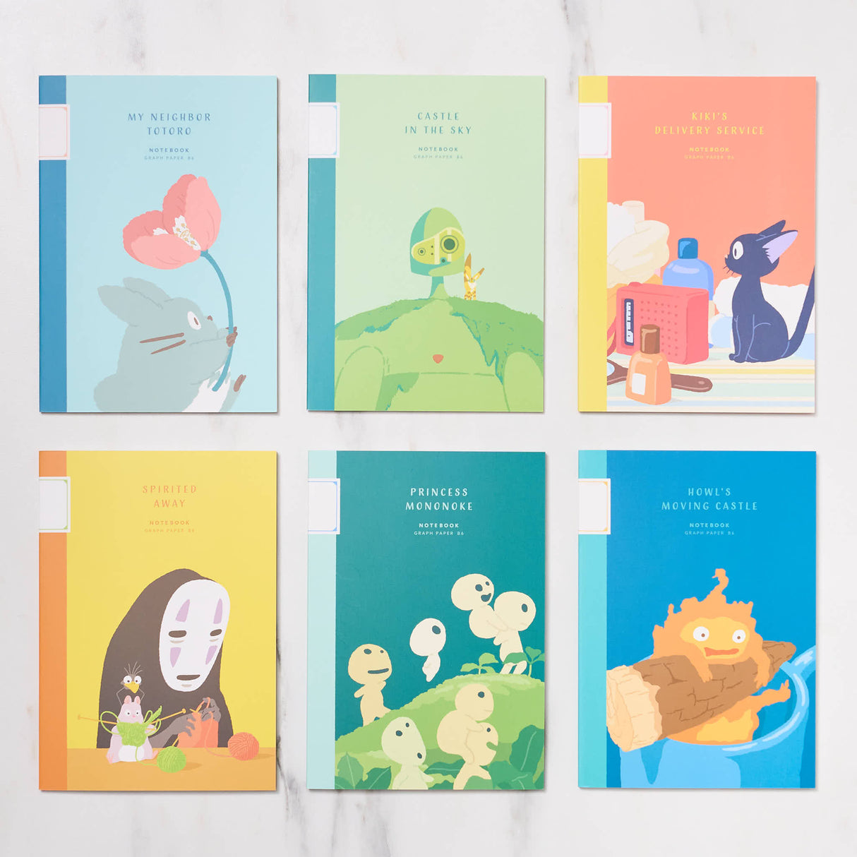 Studio Ghibli Graphic B6 Notebook / Movic - bungu