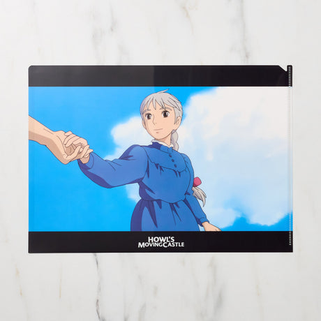 Studio Ghibli "Howl's Moving Castle" Scenes A4 Clear File Folder / Movic - bungu