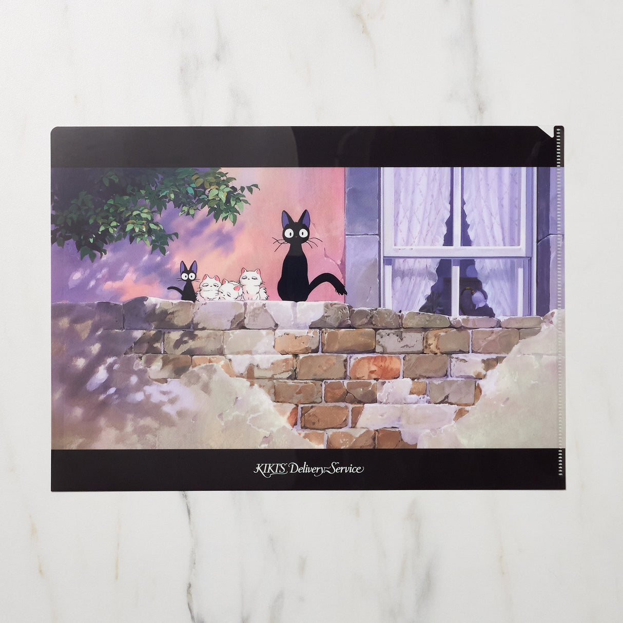 Studio Ghibli "Kiki's Delivery Service" Scenes A4 Clear File Folder / Movic - bungu