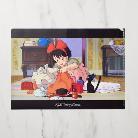 Studio Ghibli "Kiki's Delivery Service" Scenes A4 Clear File Folder / Movic - bungu