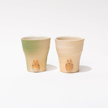 Studio Ghibli My Neighbor Totoro Shigarakiyaki Ceramic Cup Bundle / Meizan Kiln - bungu