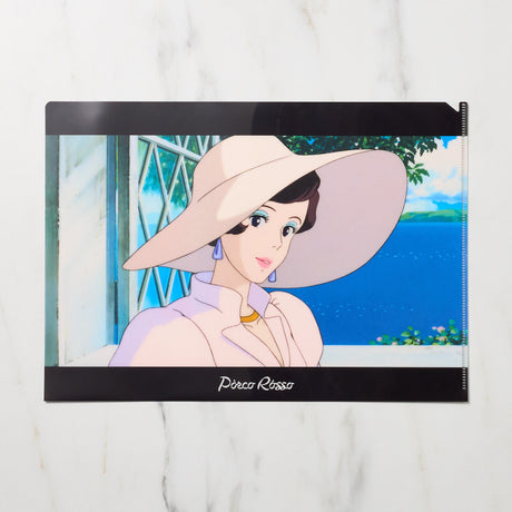 Studio Ghibli "Porco Rosso" Scenes A4 Clear File Folder / Movic - bungu