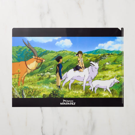 Studio Ghibli "Princess Mononoke" Scenes A4 Clear File Folder / Movic - bungu