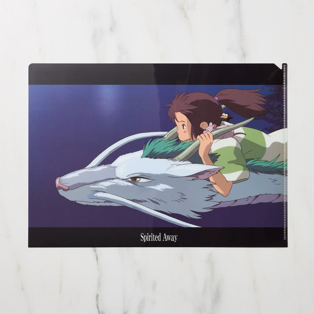 Studio Ghibli "Spirited Away" Scenes A4 Clear File Folder / Movic - bungu