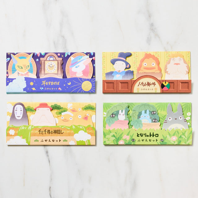 Studio Ghibli Sticky Note Set / Movic - bungu