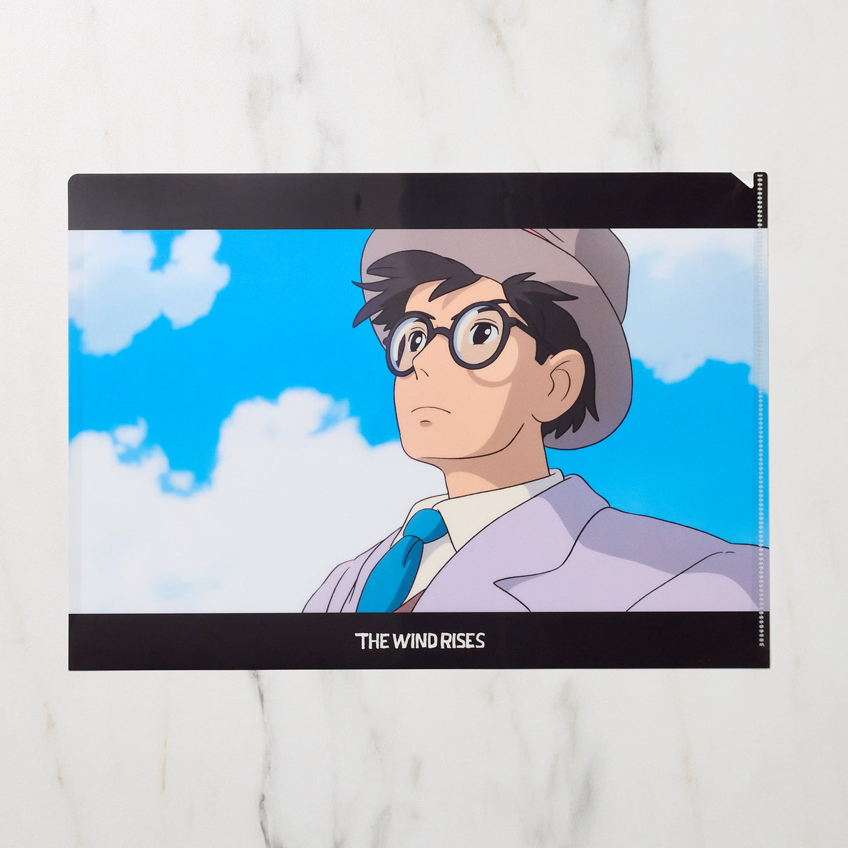 Studio Ghibli "The Wind Rises" Scenes A4 Clear File Folder / Movic - bungu