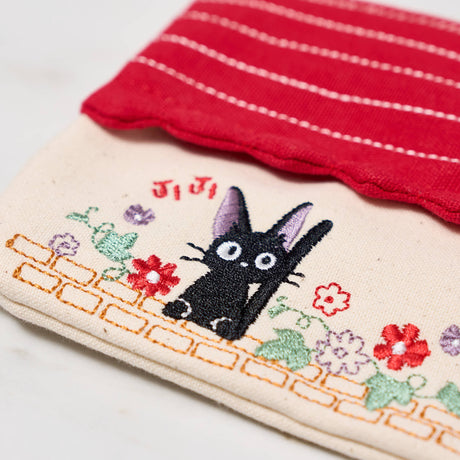 Studio Ghibli Totoro and Jiji Mini Tissue Case Pouch / Marushin - bungu