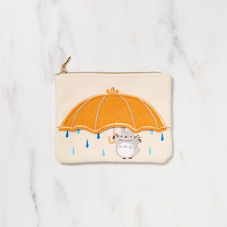 Studio Ghibli Totoro and Jiji Mini Tissue Case Pouch / Marushin - bungu