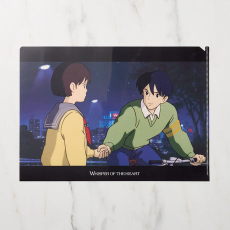 Studio Ghibli "Whisper of the Heart" Scenes A4 Clear File Folder / Movic - bungu