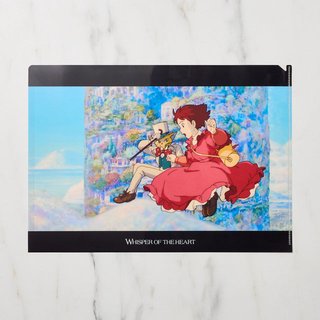 Studio Ghibli "Whisper of the Heart" Scenes A4 Clear File Folder / Movic - bungu