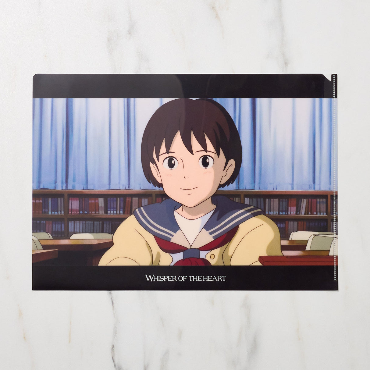 Studio Ghibli "Whisper of the Heart" Scenes A4 Clear File Folder / Movic - bungu