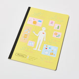 STUDY HOLIC A5 Notebook / GreenFlash - bungu