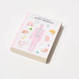 STUDY HOLIC Flake Stickers with Encyclopedia Case / GreenFlash - bungu