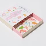 STUDY HOLIC Flake Stickers with Encyclopedia Case / GreenFlash - bungu