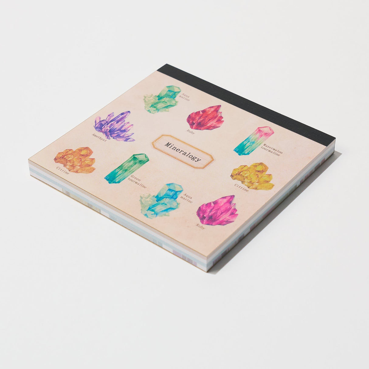 STUDY HOLIC Memo Pad Square / GreenFlash - bungu