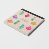 STUDY HOLIC Memo Pad Square / GreenFlash - bungu