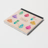 STUDY HOLIC Memo Pad Square / GreenFlash - bungu