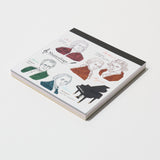 STUDY HOLIC Memo Pad Square / GreenFlash - bungu