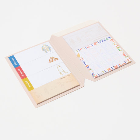 STUDY HOLIC Sticky Note Book / GreenFlash - bungu
