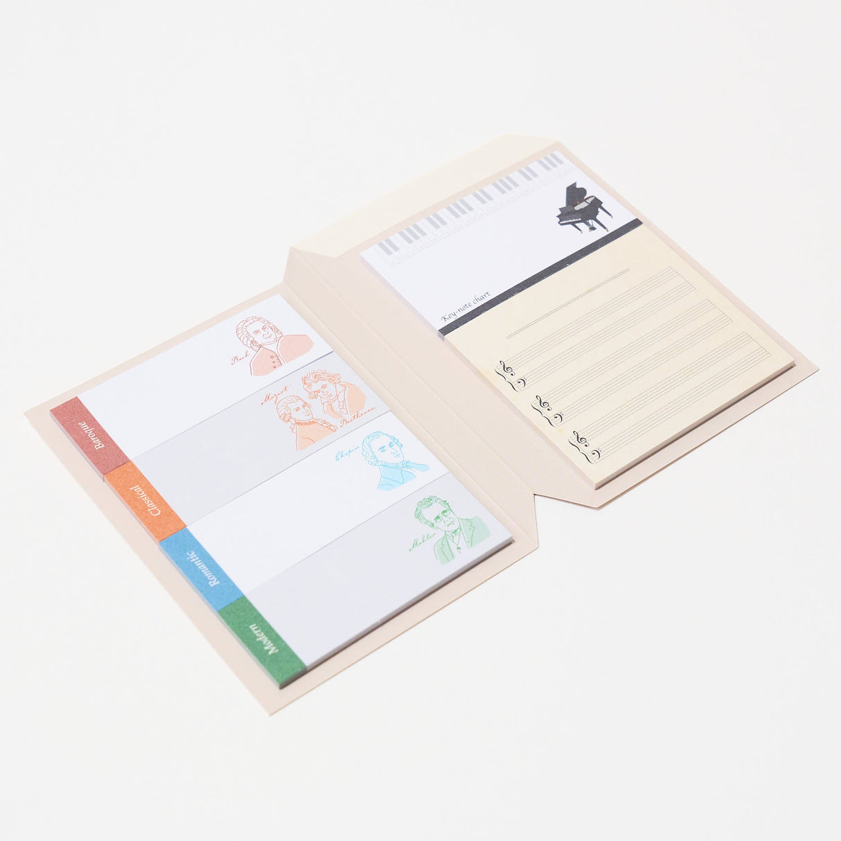 STUDY HOLIC Sticky Note Book / GreenFlash - bungu