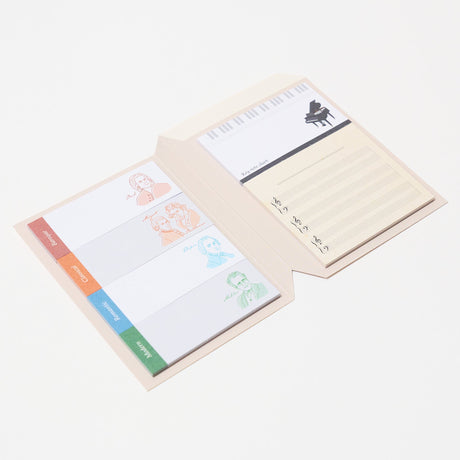 STUDY HOLIC Sticky Note Book / GreenFlash - bungu