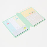 STUDY HOLIC Sticky Note Book / GreenFlash - bungu