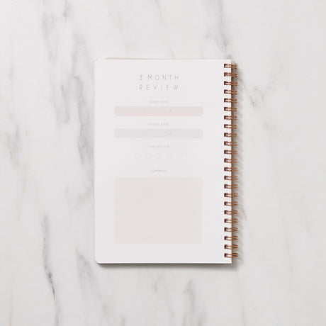 STUDY PLANNER DIARY A5 Ring Type Notebook / Iroha - bungu