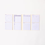 Study Tips Sticky Notes 8 Designs 20 Sheets / shikisaisai - bungu