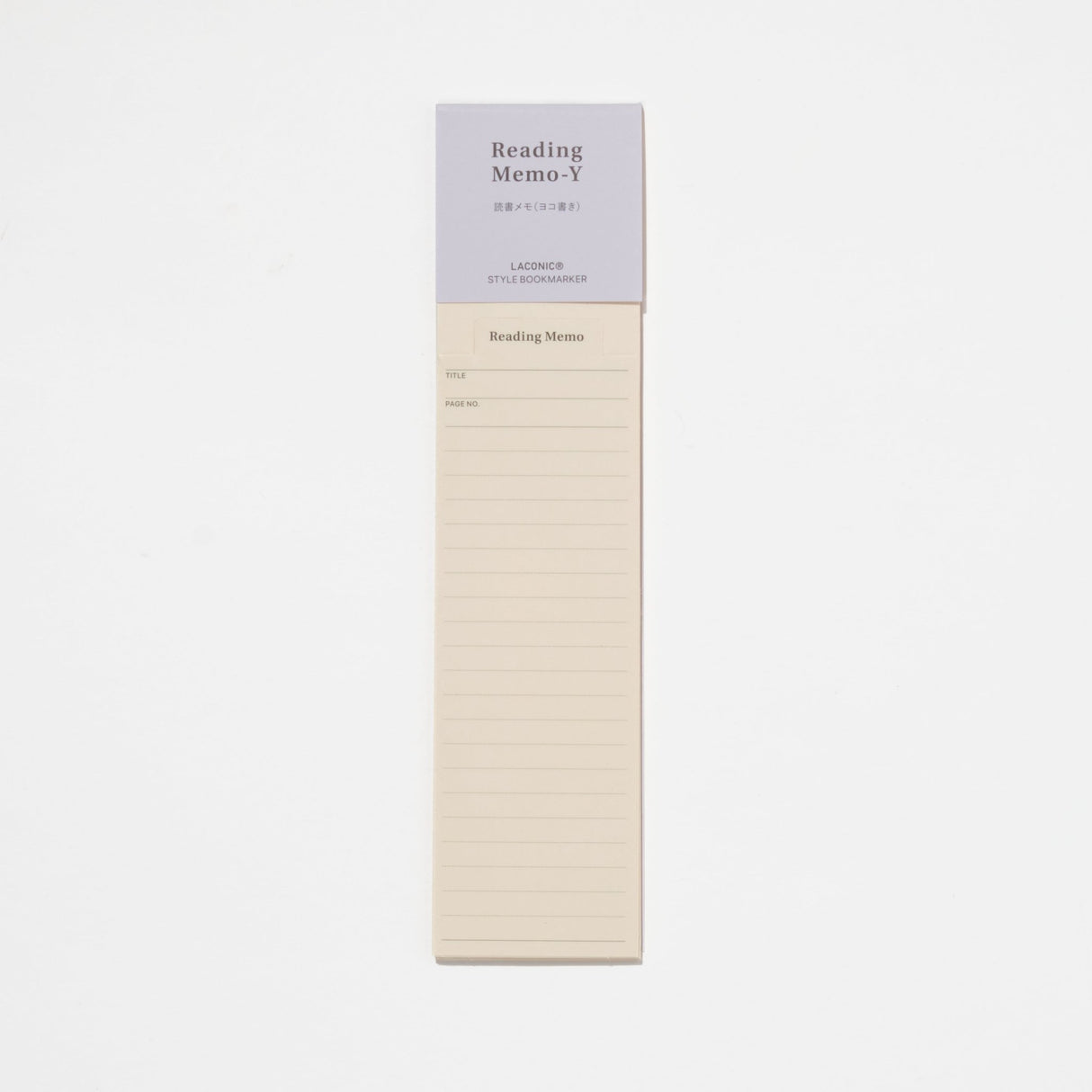Style Bookmarker Bookmark / LACONIC - bungu