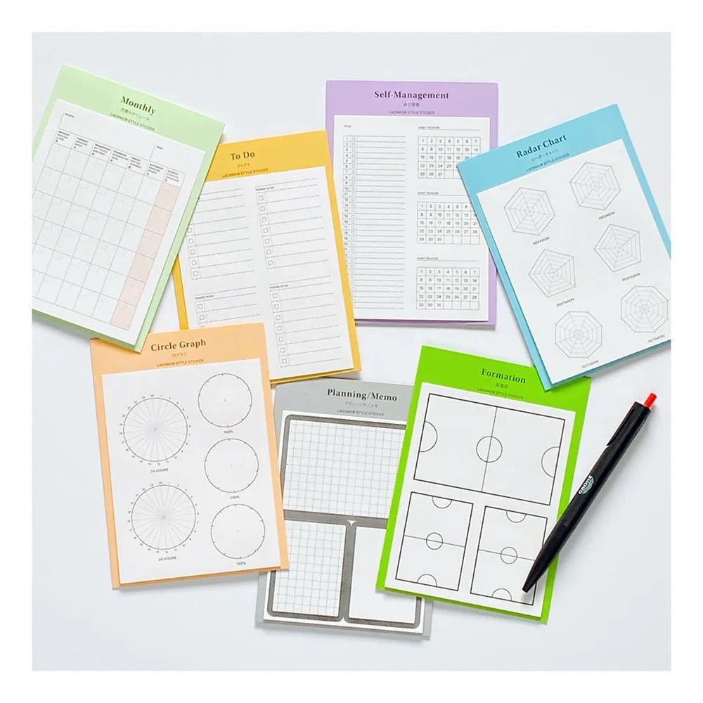 Style Sticker Format Stickers for Notebooks / LACONIC – bungu