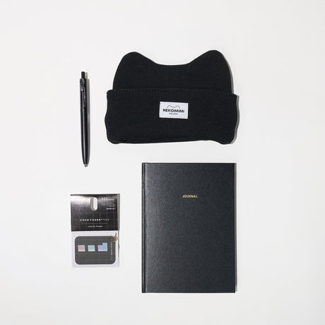Stylish Notes: Black Cat Journaling Set - bungu