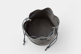 Suede Drawstring Bag / TOUCH & FLOW - bungu