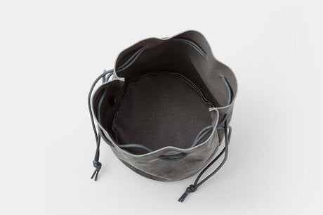 Suede Drawstring Bag / TOUCH & FLOW - bungu