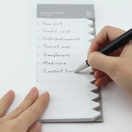 SURUKOTO To - Do List Memo Pad / Marumo Printing - bungu