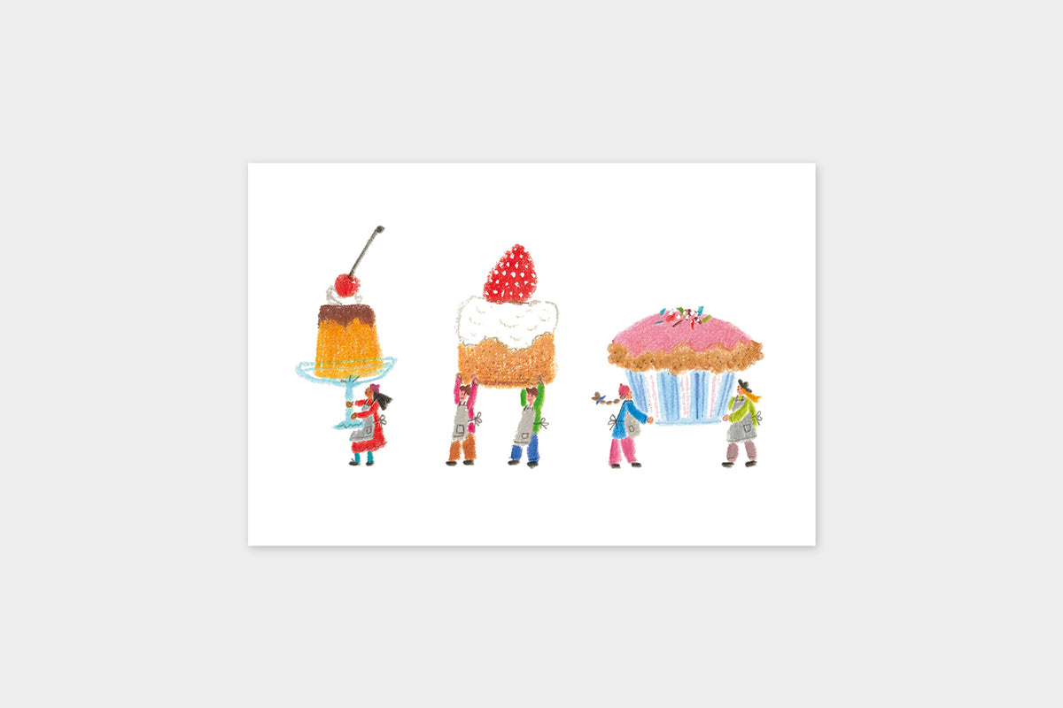 Art Touch Aiko Poole Postcards / TOUCH & FLOW