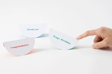 Swing Letter Laser - Cut Swaying Greeting Card / TAISEI - bungu