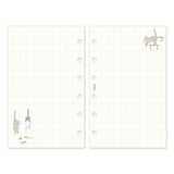 System Notebook Refill B7 2027 / MIDORI - bungu