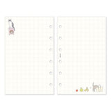 System Notebook Refill B7 2027 / MIDORI - bungu