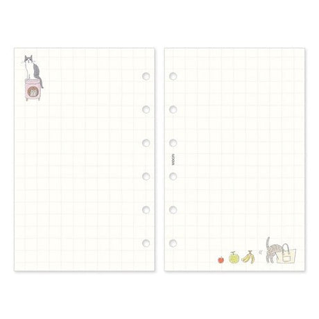 System Notebook Refill B7 2027 / MIDORI - bungu