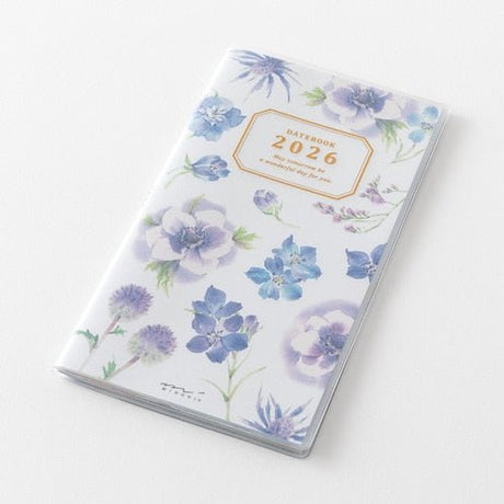 Takako Kuroiwa Country Time Floral Print Pocket Diary 2026 / Midori DESIGNPHIL - bungu