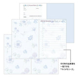 Takako Kuroiwa Country Time Floral Print Pocket Diary 2026 / Midori DESIGNPHIL - bungu
