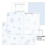 Takako Kuroiwa Country Time Floral Print Pocket Diary 2026 / Midori DESIGNPHIL - bungu