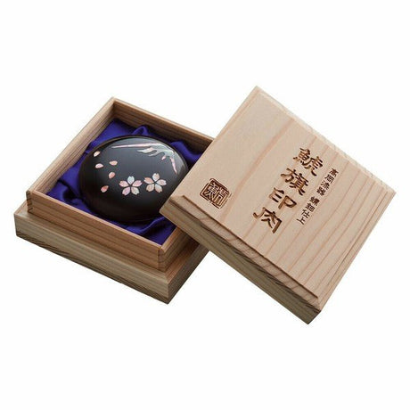 Takaoka Lacquerware Mother - of - Pearl Shachihata Stamp Pad / Shachihata - bungu