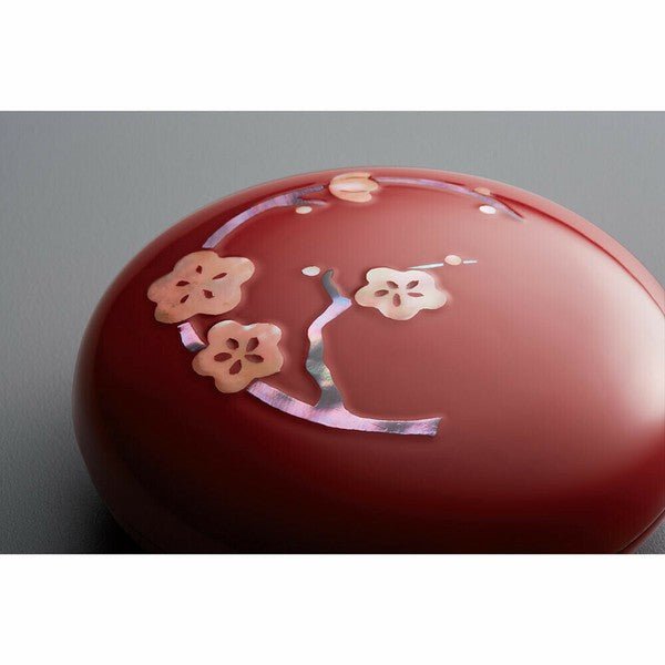 Takaoka Lacquerware Raden Finish Shachihoko Emblem Seal Ink Pad