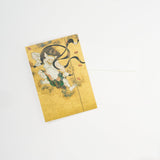 Tawaraya Sotatsu Wind God and Thunder God Folding Screen Greeting Card / Benrido - bungu