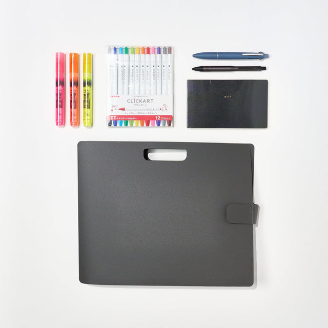 Teacher’s Desk Haul: Steel Black - bungu